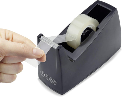 Small Tape Dispenser - RAPESCO 300 Core Black | ROPRPTD30BK